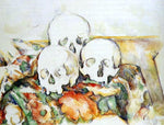  Paul Cezanne Three Skulls - Hand Painted Oil Painting