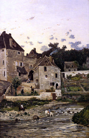  Henri Harpignies Title Unknown - Hand Painted Oil Painting