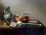  Pieter Claesz Tobacco Pipes and a Brazier - Hand Painted Oil Painting