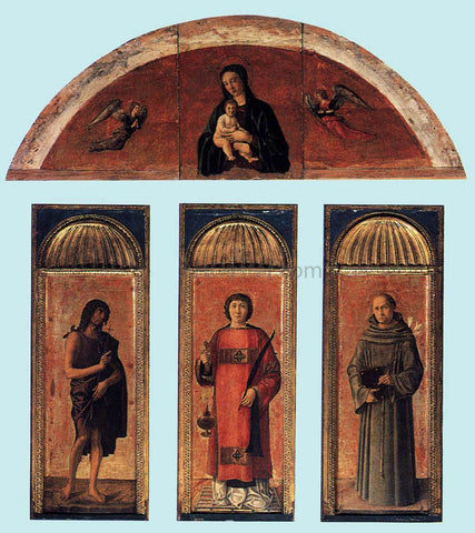  Jacopo Bellini Triptych of St Lawrence - Hand Painted Oil Painting