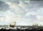  The Elder Pieter Mulier Turbulent Sea - Hand Painted Oil Painting