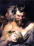  Peter Paul Rubens Two Satyrs - Hand Painted Oil Painting