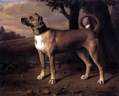  Johann Christof Merck Ulmer Dogge - Hand Painted Oil Painting