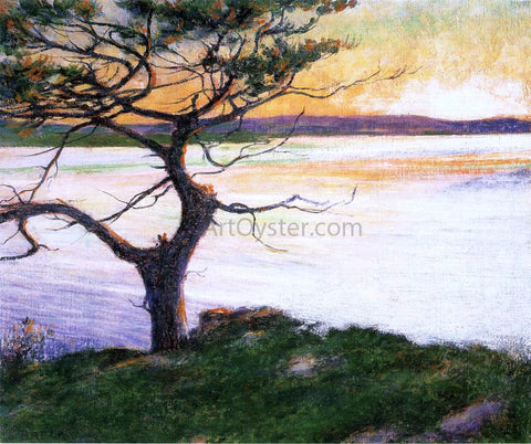  John Leslie Breck View Across Ipswich Bay, Near Cambridge Beach - Hand Painted Oil Painting