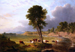  Asher Brown Durand View in the Catskills - Hand Painted Oil Painting