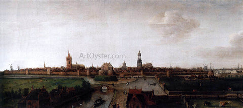  Hendrick Cornelisz Vroom View of Delft from the Southwest - Hand Painted Oil Painting