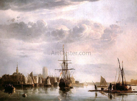  Aelbert Cuyp View of Dordrecht - Hand Painted Oil Painting