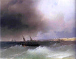  Ivan Constantinovich Aivazovsky View of Odessa - Hand Painted Oil Painting