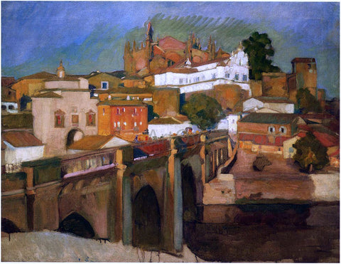  Joaquin Sorolla Y Bastida View of Plascencia - Hand Painted Oil Painting