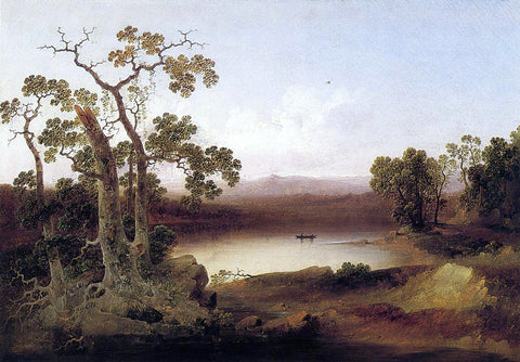  Joshua Shaw View of the Susquehanna - Hand Painted Oil Painting