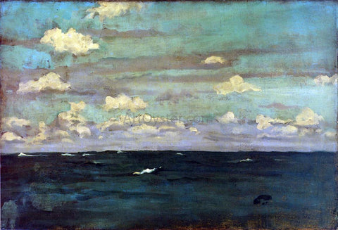  James McNeill Whistler Violet and Silver: A Deep Sea - Hand Painted Oil Painting