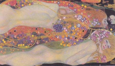  Gustav Klimt Watersnakes II - Hand Painted Oil Painting