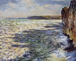  Claude Oscar Monet Waves and Rocks at Pourville - Hand Painted Oil Painting