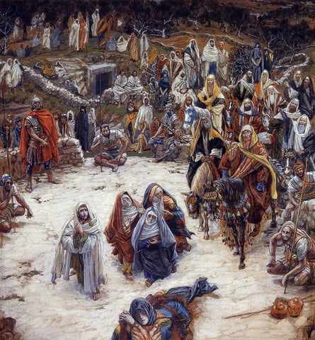  James Tissot What Our Savior Saw from the Cross - Hand Painted Oil Painting