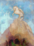 Odilon Redon White Pegasus - Hand Painted Oil Painting