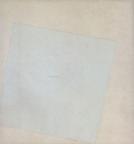  Kazimir Malevich White Square - Hand Painted Oil Painting