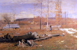 George Inness Winter Morning, Montclair - Hand Painted Oil Painting