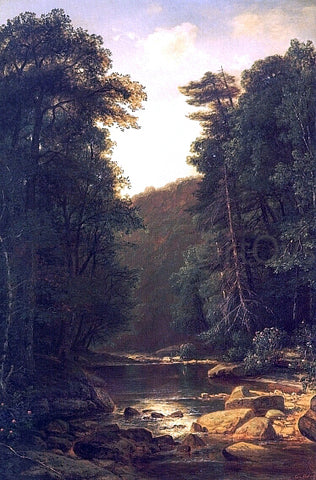  George Hetzel Woodland Stream - Hand Painted Oil Painting