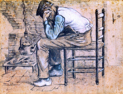  Vincent Van Gogh Worn Out - Hand Painted Oil Painting