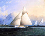  James E Buttersworth Yacht Race - Hand Painted Oil Painting