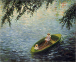  Henri Lebasque Young Girls in a Boat on the Marne - Hand Painted Oil Painting